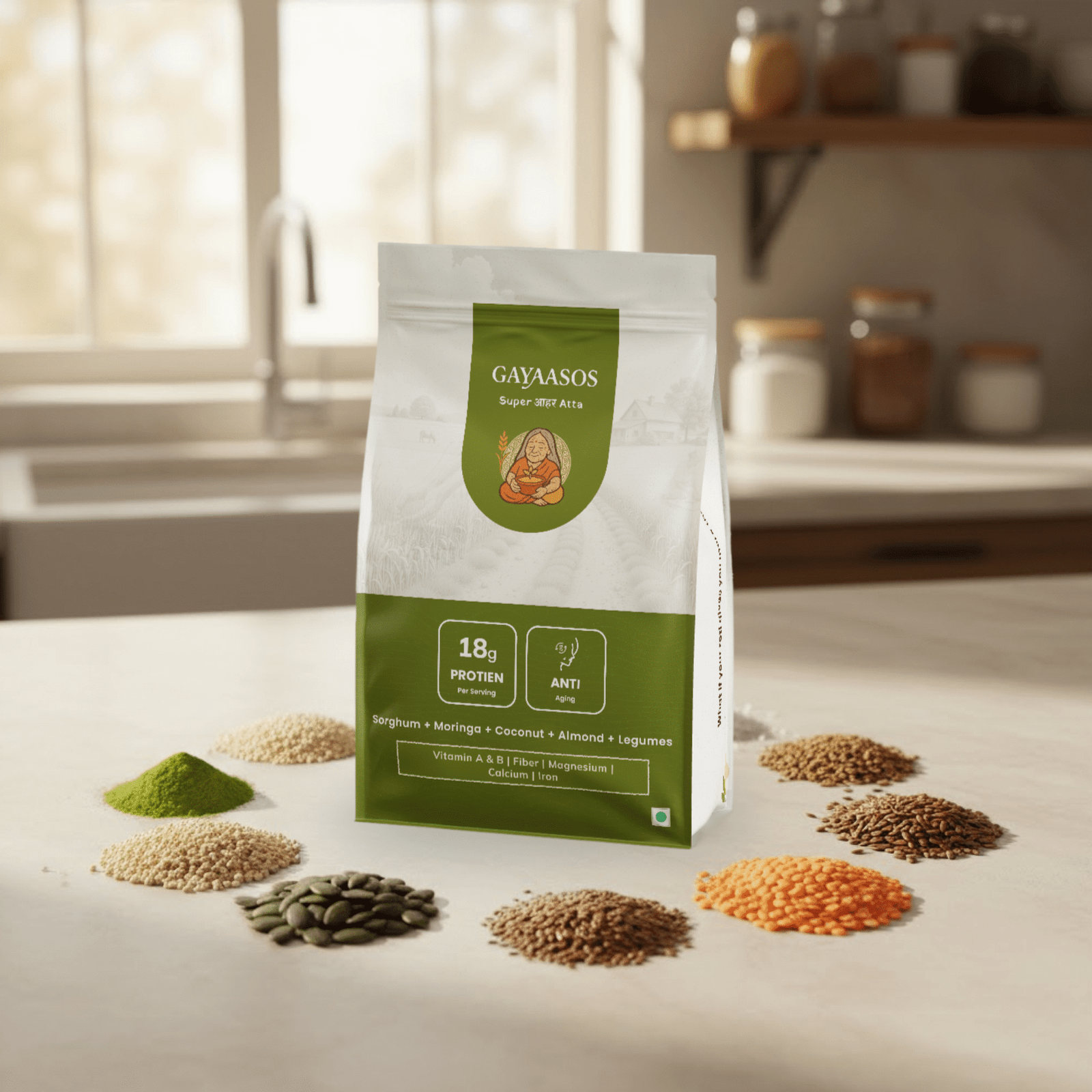 Jowar ΓÇô Sorghum Superahar Atta